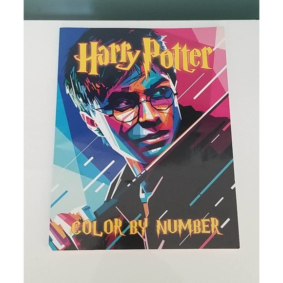 Warner Bros. Other Harry Potter Color By Number Book New Poshmark